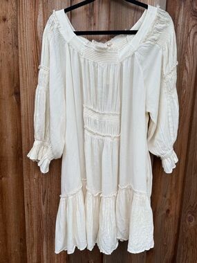 NWT Free People Boho Peasant Tunic Dress